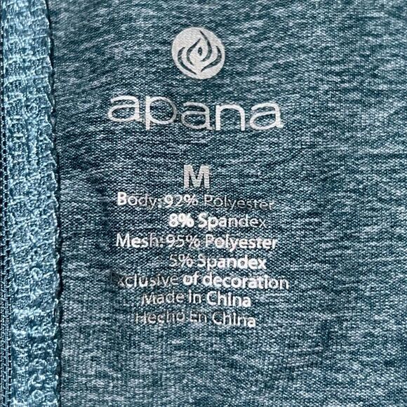 APANA Light Blue Composure Crewneck Long Sleeve Shirt-M - Picture 7 of 7
